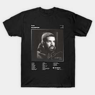 Drake - Scorpion Tracklist Album T-Shirt